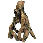 SLOCME Aquarium Resin Wood Trunk Ornament - Lifelike Driftwood Decor,Betta Fish or Other Pets Can Swim Through The Branches