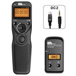 PIXEL TW-283 DC2 Wireless Remote Shutter Release 2.4G Timer Remote Control Compatible for Nikon D7500 D3100 D5000 D7200 D600 D610 D750 D3300 Cameras