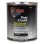 POR-15 Gloss Black Top Coat Paint 32 fl oz-Direct to Metal Paint | Sheds Moisture & UV Light | Long-term Sheen & Color Retention