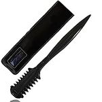 Hairdressing THINNING Razor Hair Cutting Styling Tool Hair Shaper THINNING Layer Hair Cutting Razor Steel Comb **Promotional Price** (Black)