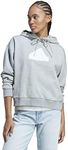 adidas Sportswear Future Icons Badge of Sport Women's Hoodie, Medium Grey Heather, X-Large