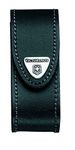 VICTORINOX BLACK LEATHER BELT POUCH (2-4 LAYER)