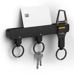 Spigen Magnetic Keyring with Adhesive Holder - Black