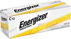 Energizer, EVEEN93CT, Industrial Alkaline C Batteries, 72 / Carton