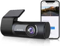 KAWA D6 Dash Cam 2K 1440P Full QHD Car Camera 30fps - Voice Control 360° Rotating Body Built-in WiFi for Cars 145° Wide Angle WDR with Super Night Vision, Parking Monitoring and G-sensor, APP Control