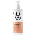 Buddycare Peach Cat Shampoo - 500ml - Deep Cleansing Shampoo for Cats - Fruity Scented - With Aloe Vera and B5