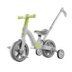 MUMMAMIA 3 in 1 Tricycle with Push Handle, Converts to Balance Bike, 10 Inch Toddler Bike, 18 Months to 4 Years, Unisex (Lime Green)