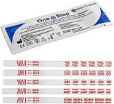 One Step - 1 Pack (5 Tests) Home Drug Test Kits - Tests for Cannabis, Cocaine, Heroin (Opiates), Speed (Amphetamines) and Ecstasy (1x5 Drug Pack)