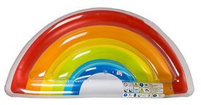 Out of the blue 91/4185 Inflatable Air Mattress, Rainbow, One Size