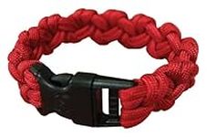 UST Paracord Bracelet 8 inch, Red