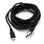 Black 9ft Long USB Cable Rapid Char