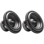 (2) Skar Audio SDR-10 D4 10" 1200W Max Power Dual 4 Ohm Car Subwoofers, Pair of 2