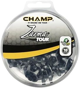 Champ Zarma Tour Slim-Lok Golf Spikes Set of 18 Cleats