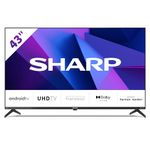 SHARP 43 inch 43FN2KA 4K Ultra HD HDR Smart LED TV Freeview Play