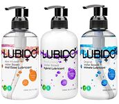 Lubido Intimate Lube - Variety Pack - Anal, Hybrid and Original, 250ml (Pack of 3)