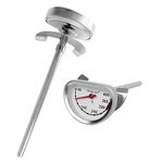 Deep Fry Oil Thermometer for Tempura Fryer Pot,Cooking Thermometer for Hot Oil Deep Fryer，Side of Pot Thermometer with Clip&3.5 inch Probe, Easy Clean up, Reading Fast,