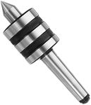 Mantouxixi MT3 Medium Duty Live Revolving Center, Professional Carbon Steel Morse Taper Precision 0.0003" Lathes CNC Long Spindle Lathe Tool for Lathe Tailstock Machine