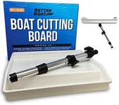 Boat Cutting Board with Rod Holder,