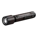 Ledlenser P7R Signature - LED Rechargeable Torch, Super Bright 2000 Lumens, Water Resistant (IP68) Powerful Searchlight Torch, Dog Walking, Hiking, Camping, Exploring, Up to 90 Hour Battery Life