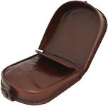 Visconti Polo T-5 Brown Soft Leather Coin Purse Pouch Tray/Change Holder (Brown), Small