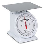 Detecto PT-25 Top Loading Fixed Dial Scale, 5.75" x 5.75", 25 lb. Capacity