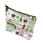 Movie Inspired Gift Who You Gonna Call? Zipper Pouch Makeup Bag for Movie Fans (Gh stbusters CA)