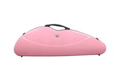 Yinfente 4/4 violin Case Mixed Carbon fiber Violin Box Strong Light With Password Lock 1.9kg weight 5 colors (pink)