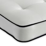 eXtreme comfort ltd Damask EasyClean Double Life Dual Sided Tufted Value Essentials Foam Free Innerspring & Comfort Fillings Budget Value Mattress, 3ft Single (90 x 190cm)