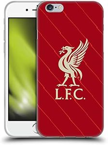 Head Case Designs Officially Licensed Liverpool Football Club Home 2021/22 Soft Gel Case Compatible with Apple iPhone 6 / iPhone 6s