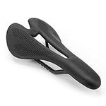 ROCKBROS Bike Seat Lightweight Carbon Fiber Bike Saddle Comfortable Road Bike Seat Bicycle Accessories for Men Women Pneumatic Cycling Saddle Cushion Shock Absorbing for Road MTB Mountain Bikes