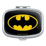 Batman Classic Bat Shield Logo Rectangle Pill Case Trinket Gift Box