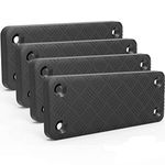 AntreeMAG 4-Pack Gun Magnet Mount, 55 lb Rating,Magnetic Gun Holster| Rubber Coated Gun Holder for Handgun, Shotgun, Rifles, Revolvers| Beside Holster, Using in Cars, Trucks, Wall, Desk