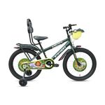Stryder Forester IC 20-Inch BMX Cycle for Kids | Sturdy Steel Frame | C Brakes | Rigid Suspension | Nylon Tyres | Suitable for Ages 7–13 Years | Forest Green