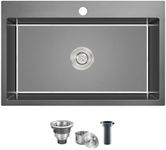 ROVATE 28 inch Drop-in Black Kitche