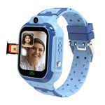 sekyo 'Carepal Pro' 4G Kids Smart Watch | Video Call, Accurate & Live GPS Location |App Control, Family Chat, Games, Pedometer, Safe Zone Alert, SOS, Good Habit Coach | SmartWatch for Kids, Boys/Girls
