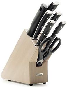 WÜSTHOF Classic Ikon Messerblock mit 7 Artikeln, Braun