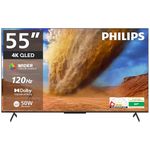 Philips 139 cm (55 inches) 8300 Series 4K Ultra HD Smart QLED Google TV 55PQT8300/94