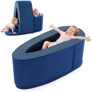 Peapod Canoe Sensory Chair, Foam Sensory Boat for Kids with Autism