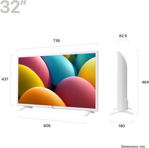 LG 32" Full HD Smart TV – LED Display, WebOS