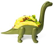 Long Neck Dinosaur Taco Holder, HapWay Plastic Novelty Taco Holder for Kids, Fun Taco Stand Shell Holder for Taco Tuesday or Lunch Sandwiches