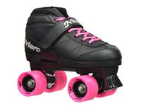 EPIC Skates 2016 Super Nitro 7 Indoor/Outdoor Quad Speed Roller Skates, Pink