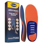 Dr. Scholl’s Advanced Pain Relief Insoles for Men & Women, Heavy Duty Orthotics Inserts for Work Shoes & Boots, Plantar Fasciitis & Arch Support, Shock-Absorbing, Supports up to 150kg, D UK 6.5-7
