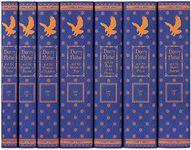 Juniper Books Harry Potter Boxed Set: Ravenclaw Edition | 7 Hardcover Volumes with Custom Designed Art Book Covers | Author J.K. Rowling | Includes All 7 Volumes