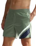 U.S. POLO ASSN. Men's Cotton Blend Classic Solid Boxer Shorts (Pack of 1) (OEX06-PL_Hedge Green