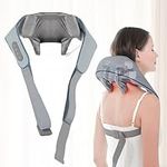 Neck and Shoulder Massager,Portable Neck Massager Pillow,Trapezius Muscle Kneading Massager,Deep Tissue Massager for Neck,Shoulder,Back,Leg