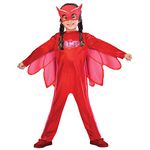 set high (PKT) (9902947) Child Girls Owlette Costume (3-4yr) - PJ Masks - (VKS1183)