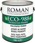 ROMAN Products ECO-988 White Pigmented Wallpaper Primer - 1 Gallon, 128 Fluid Ounces (450 Sq. Ft.)