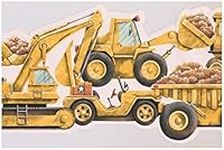 Yellow Bulldozer Excavator Truck Wa