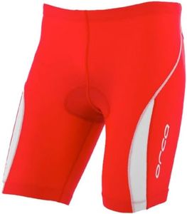 Orca Core Tri Short, Poppy Red/White, Small