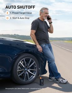 AstroAI Portable Car Tyre Inflator – Digital Air Compressor Pump